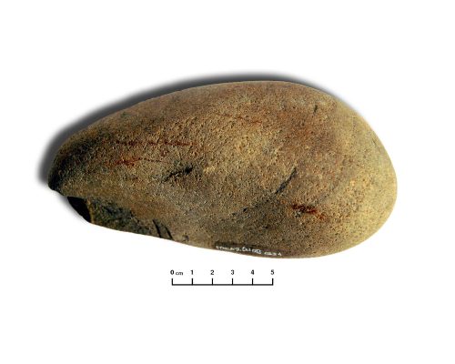 Objecto de pedra polida